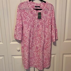 Ralph Lauren Pink Paislept dress